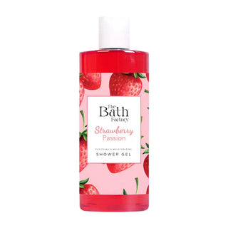 The Bath Factory Strawberry Shower Gel 400 ml - Tui Beauty