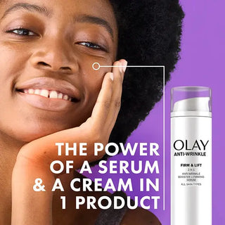 Olay Anti-Wrinkle Firm & Lift 2IN1 Serum - Tui Beauty