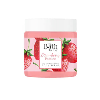 The Bath Factory Strawberry Shea Body Scrub - Tui Beauty