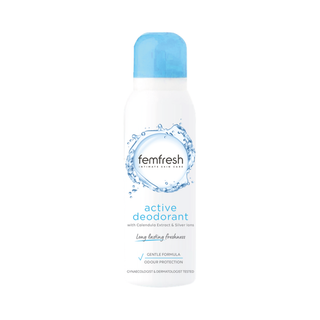 Femfresh Active Deodorant 125ml, front view
