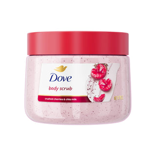 Dove Exfoliating Body Polish 425g (15oz) Crushed Cherries & Chia Milk