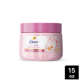 Dove Exfoliating Body Polish 425g (15oz) - Himalayan Salt & Rose Oil