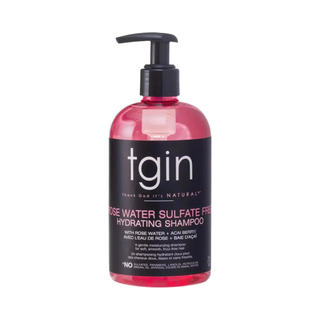 tgin Rose Water Sulfate-Free Hydrating Shampoo, front view