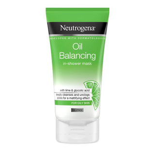 Neutrogena Oil Balancing In-Shower Mask with lime and glycolic acid