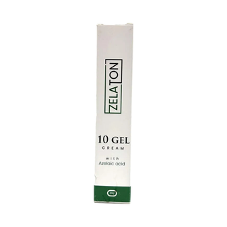 Zelaton 10 Gel, retail packaging, front view