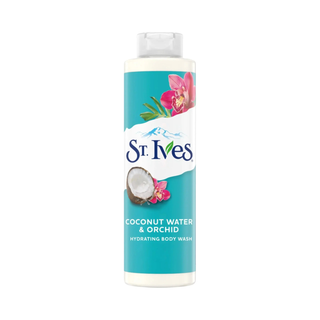 St. Ives Coconut Water & Orchid Hydrating Body Wash, front view