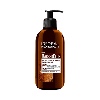 L'Oréal Men Expert Barber Club Face, Beard & Hair Wash, front view
