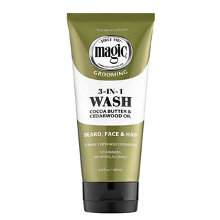 Magic Grooming 3-in-1 Beard, Face & Hair Wash 200ml