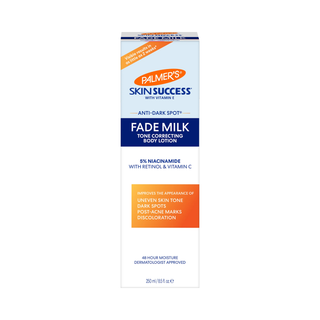 Palmer's Anti-Dark Spot Fade Milk 250ml, retail packaging, front view