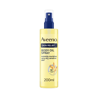 Aveeno Skin Relief Body Oil Spray 200ml, front view