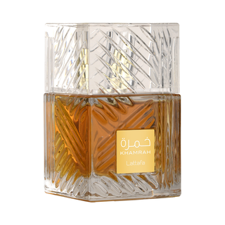 Lattafa Khamrah Eau de Parfum, front view