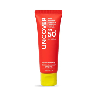 Uncover Mini Aloe Invisible Sunscreen SPF50+ 40ml, front view