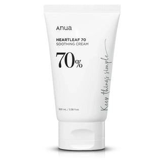 Anua Heartleaf 70% Soothing Cream 100ml