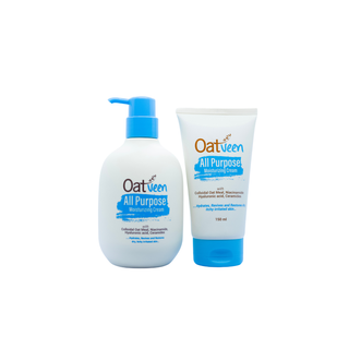 Oatveen All Purpose Moisturizing Cream - 150ml and 400ml sizes, sold separately