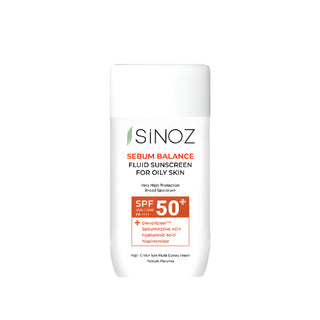 Sinoz Sebum Balance Fluid Sunscreen SPF 50 +