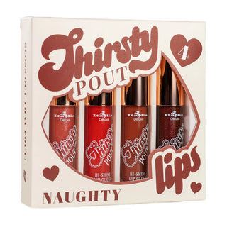 Thirsty Pout 4 Lips Set (Naughty)