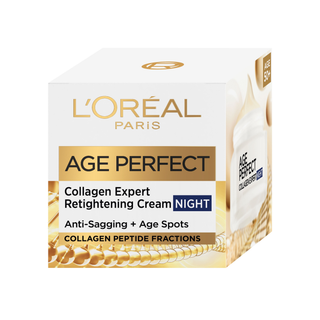 L'Oréal Paris Age Perfect Collagen Expert Retightening Night Cream 50ml, front packaging
