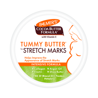 Palmer's Cocoa Butter Formula Tummy Butter for Stretch Marks 125g, lid view