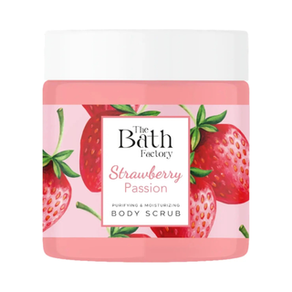 The Bath Factory Strawberry Shea Body Scrub, front view