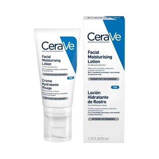 CeraVe PM Moisturising Lotion 52ml, retail packaging, front view