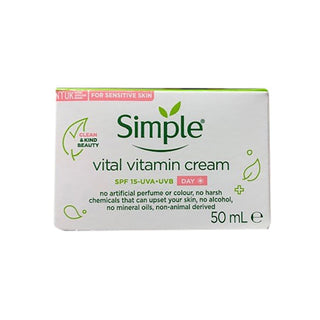 Simple Vital Vitamin Day Cream spf 15