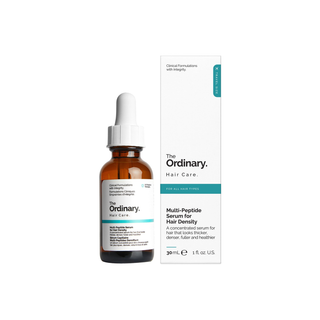 The Ordinary Multi-Peptide Serum for Hair Density, 30ml bottle and carton