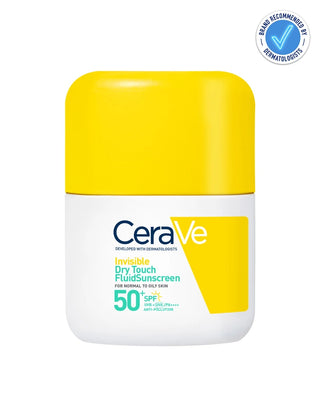 CeraVe Invisible Dry Touch Fluid Sunscreen SPF 50+ 50ml