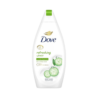 Dove Refreshing Cucumber Body Wash 750ml, front view